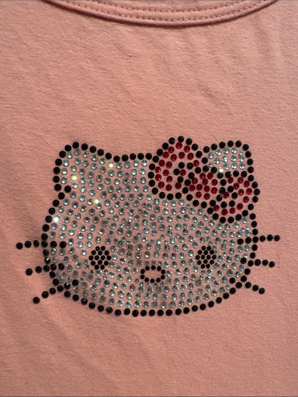 Hello Kitty Rhinestone Top - Picture 3 of 3